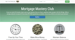 Desktop Screenshot of mortgagemasteryclub.com