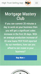 Mobile Screenshot of mortgagemasteryclub.com